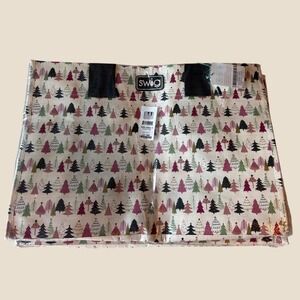 Swig Life Large Reusable Bag Tinsel Trees Christmas Tote S502-GBLG-TI NEW